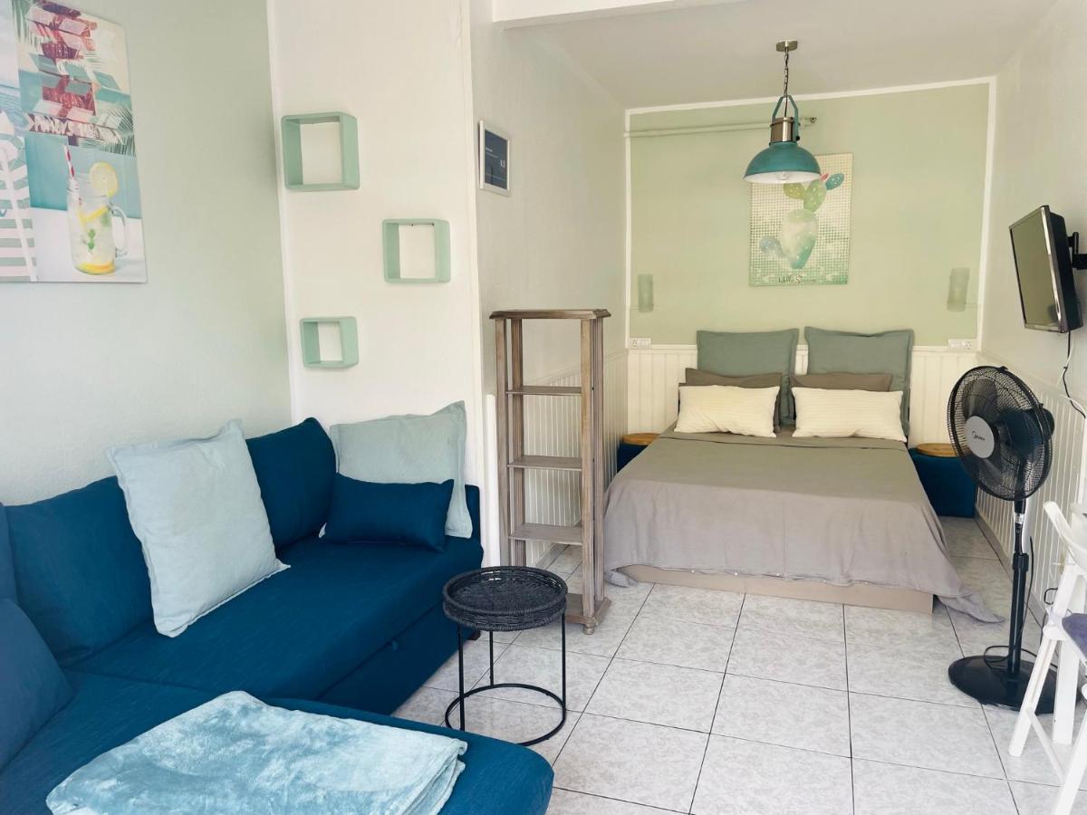 Апартаменты Magnificent Studio With A Terrace Overlooking The Sea! Пуэрто-де-ла-Крус Экстерьер фото