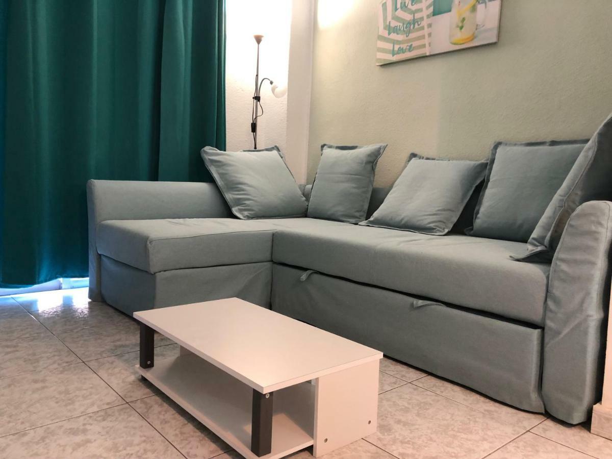 Апартаменты Magnificent Studio With A Terrace Overlooking The Sea! Пуэрто-де-ла-Крус Экстерьер фото
